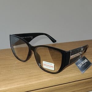 True Religion Black Sunglasses